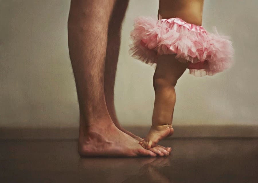 Pai e filha.